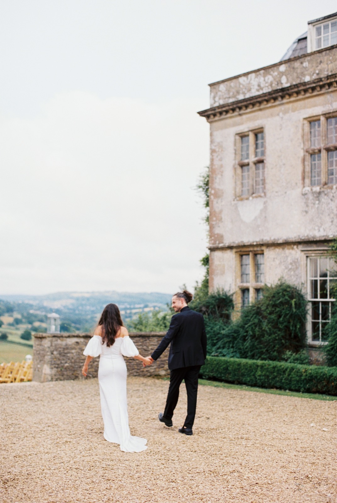 Evelyn and James's wedding at Hamswell House