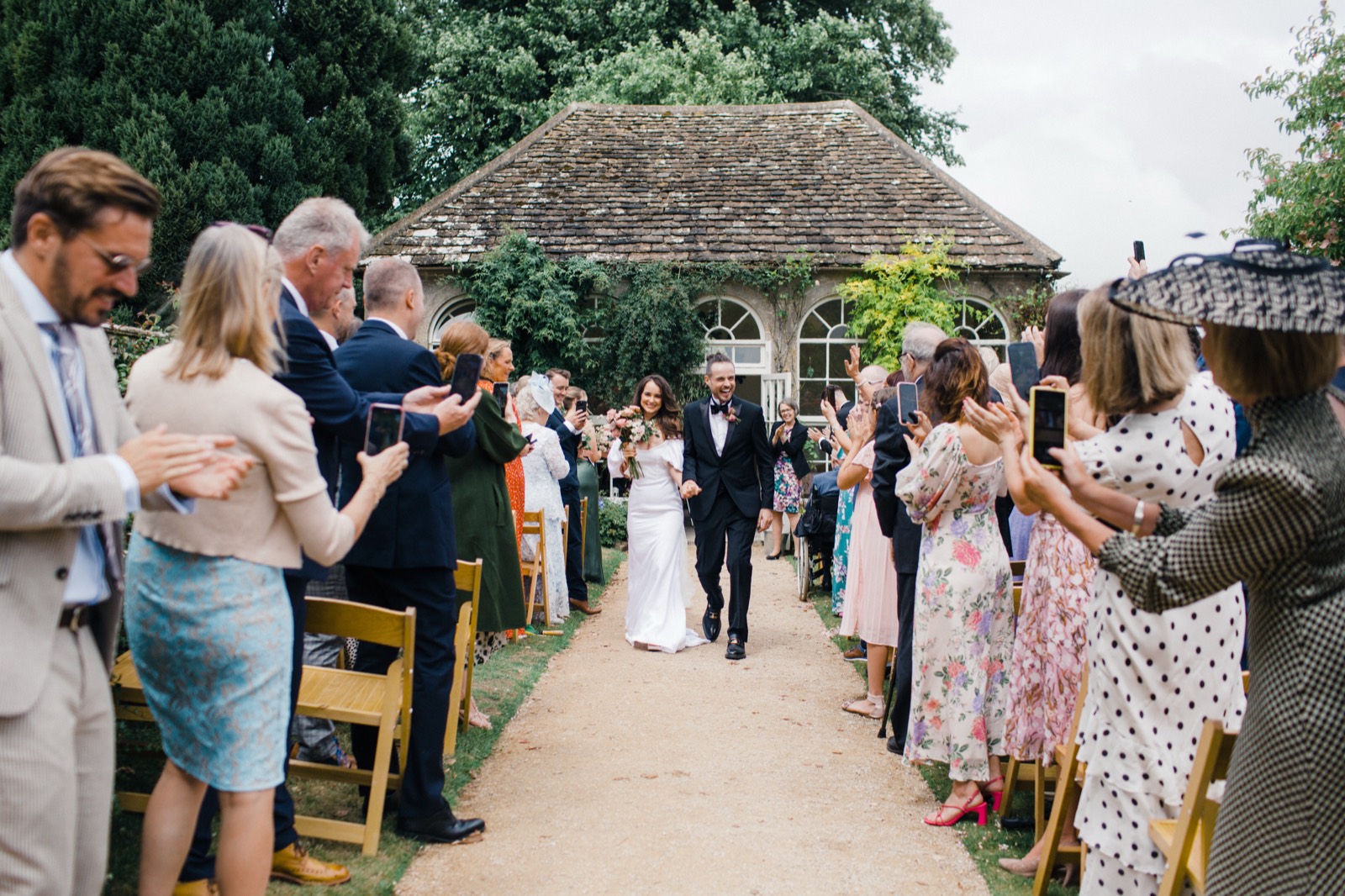 Evelyn and James's wedding at Hamswell House