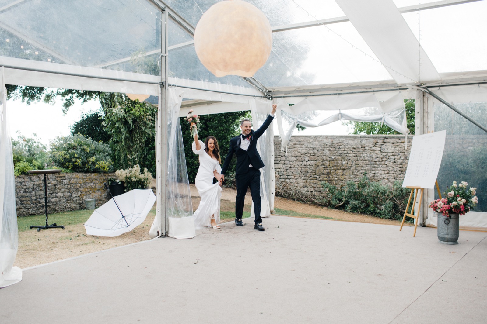 Evelyn and James's wedding at Hamswell House