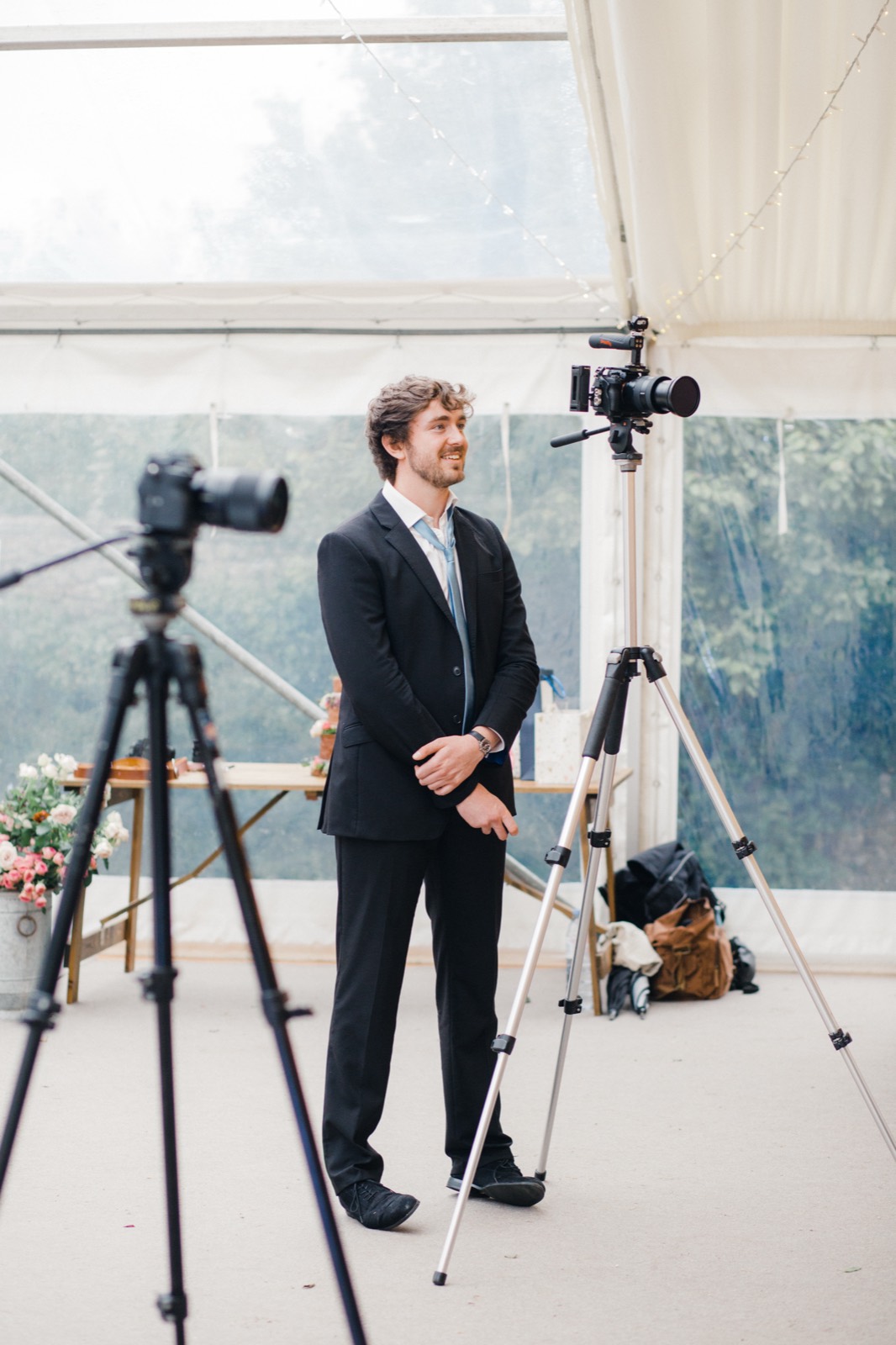 Evelyn and James's wedding at Hamswell House